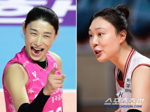 '절친 김연경, 양효진. 올 시즌에는 과연 누가 웃을까?' 지난 시즌에도 흥국 잡았다[SC포커스]