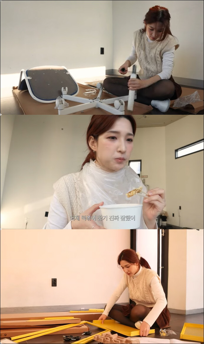 율희, '최민환 결백 호소'에도 승승장구…새 사무실 오픈 "만족스러워"