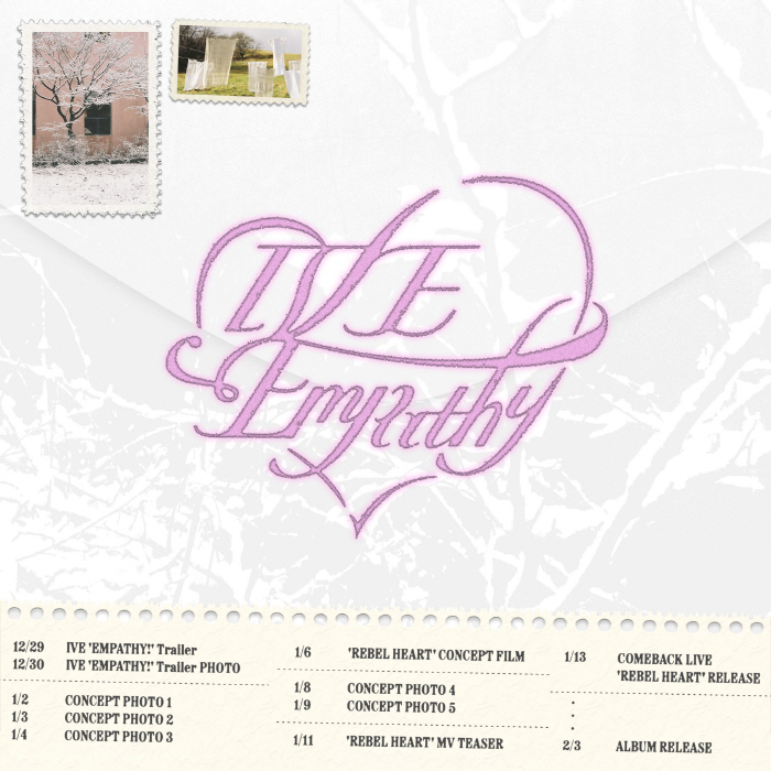 [공식] 아이브, 1월 13일 선공개 타이틀곡 '레블 하트' 발매…2월 …