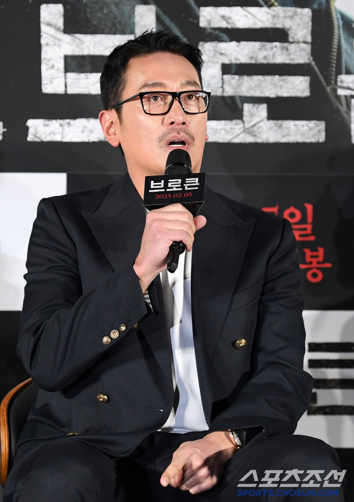 [포토] 하정우 '브로큰 믿고 보세요'