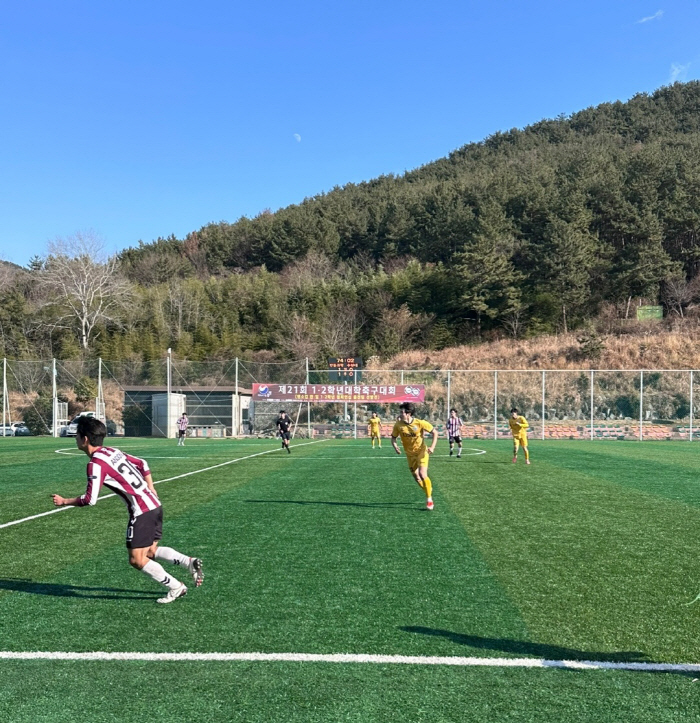 [대학축구]'디펜딩 챔피언' 용인대, 가야대 잡고 '첫 승'…전주대→선문…
