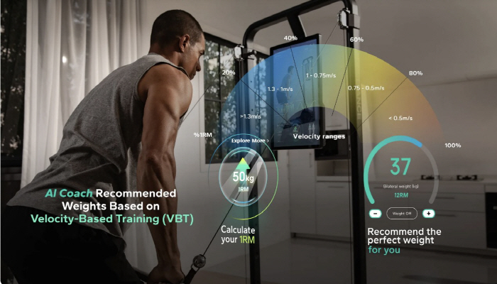 맞춤형 운동 추천에 근력·경기력 향상까지…CES 2025 사로잡은 'AI…
