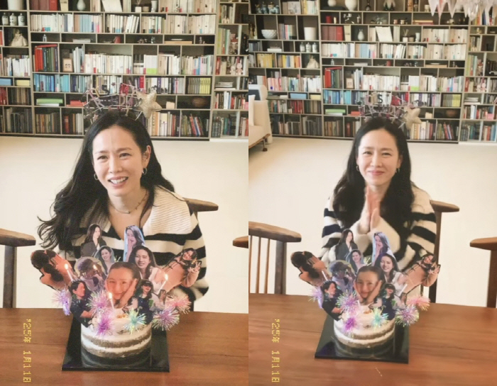 '현빈♥' 손예진, ♥넘치는 43세 생일 파티..."고마워 사랑한다"