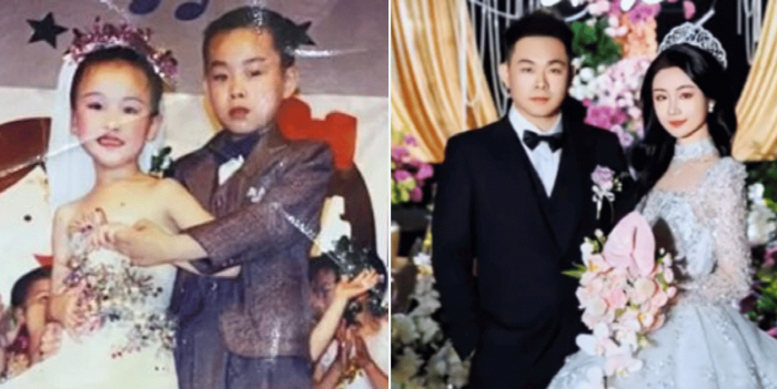 유치원 결혼식 공연 꼬마들, 20년 후 실제 부부로…"이것은 운명"