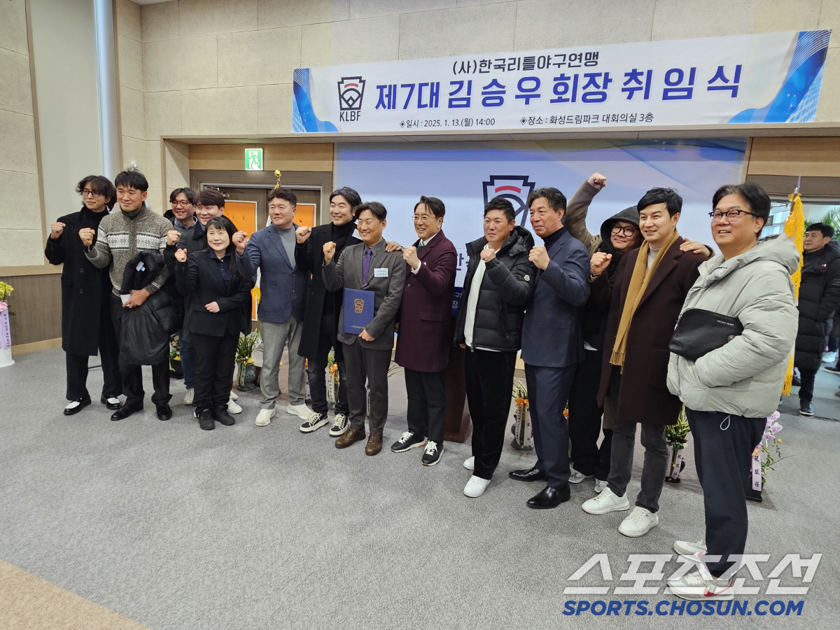 김승우 회장 "화성시장→스폰서, 첫날부터 발로 뛰었다" 韓리틀야구 새로운…