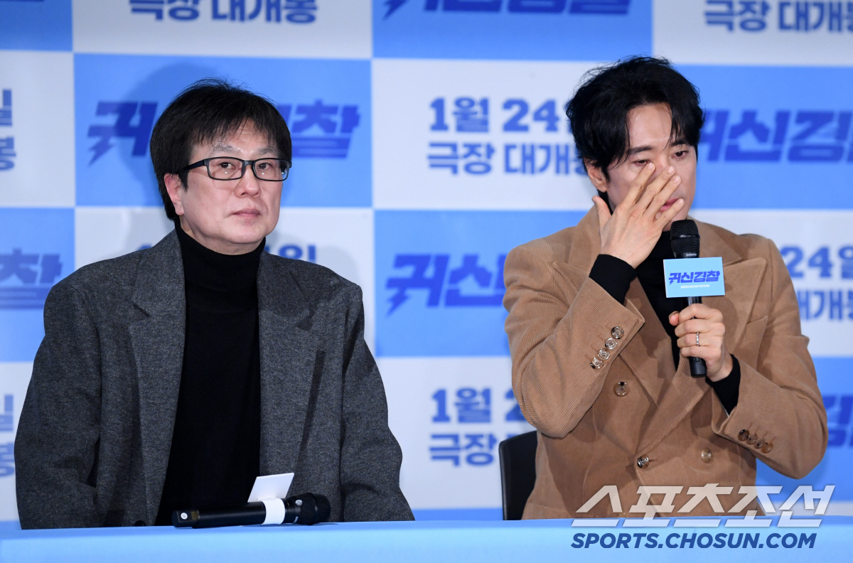 [포토] 김영준 감독-신현준 '김수미 선생님 생각에 눈물'