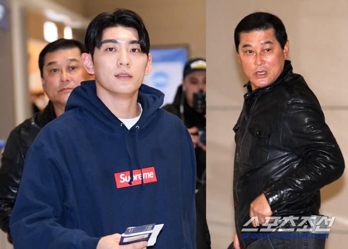 "어여 들어가" 아들 이정후 비행기 놓칠까봐 걱정한 아버지 이종범...'…