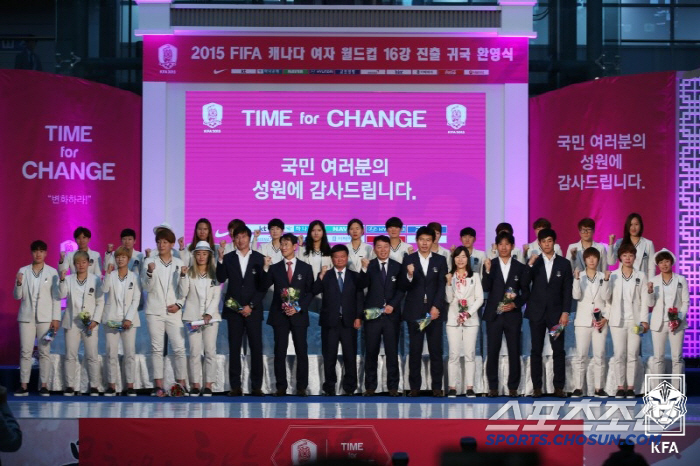 "침체된 여축 안타까워" '캐나다女월드컵 단장'정해성 위원장,여자축구연맹…