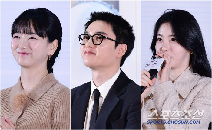 [SC현장] "대만 원작 부담無"…'말할 수 없는 비밀' 도경수X원진아X…