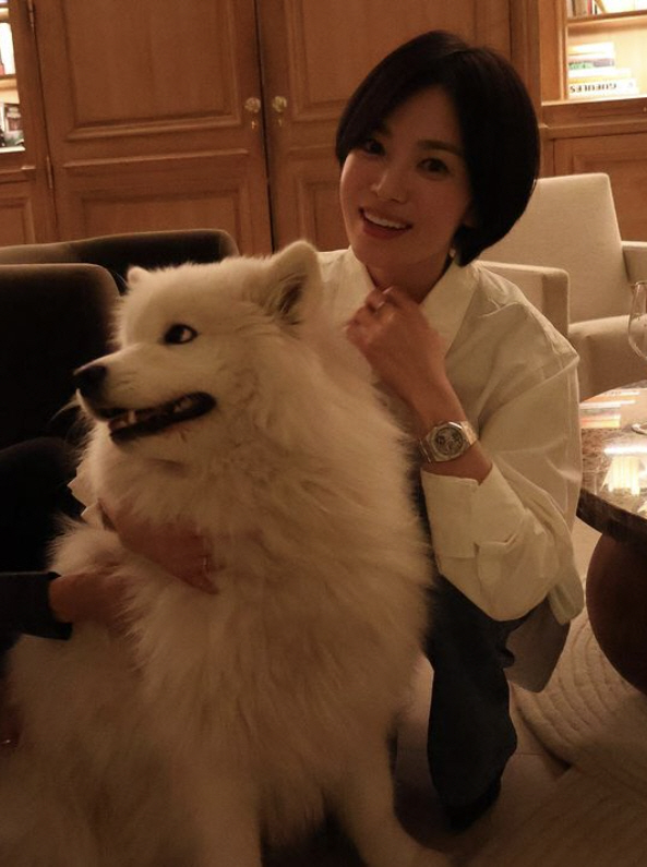 '파격 숏컷' 송혜교, 실물+실제 성격 찐후기 터졌다 "압도적이라 눈을 …