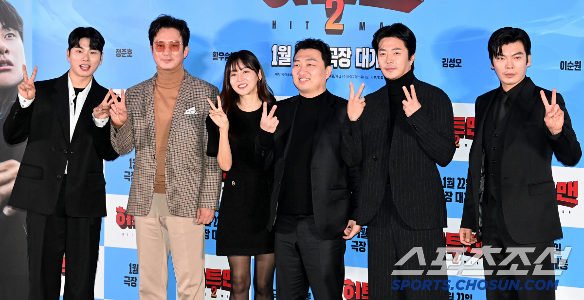 [포토] 영화 '히트맨2' 기대하세요!