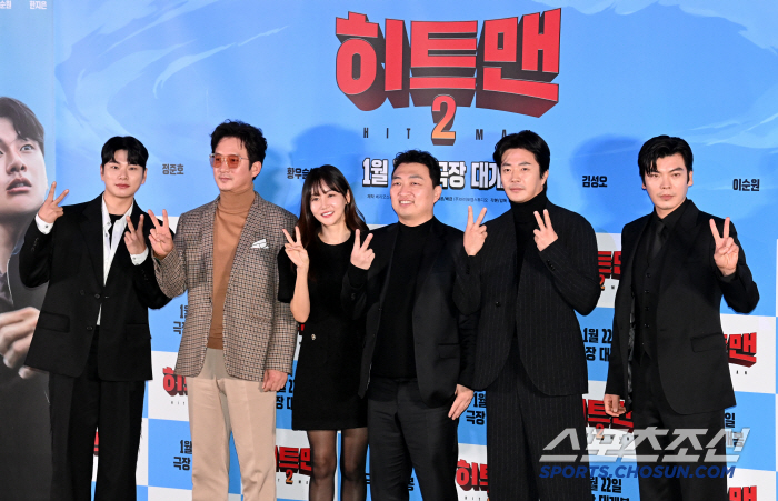 [포토] 영화 '히트맨2'의 주역들