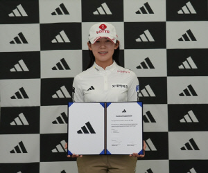 KLPGA 투어 황유민, 아디다스골프와 스폰서십 연장 계약