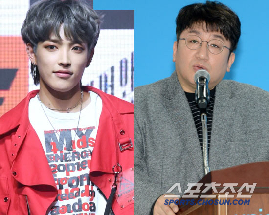 "나잇값해 히트뱅" 에이티즈 홍중, 방시혁+하이브 저격했나…소속사 "입장…