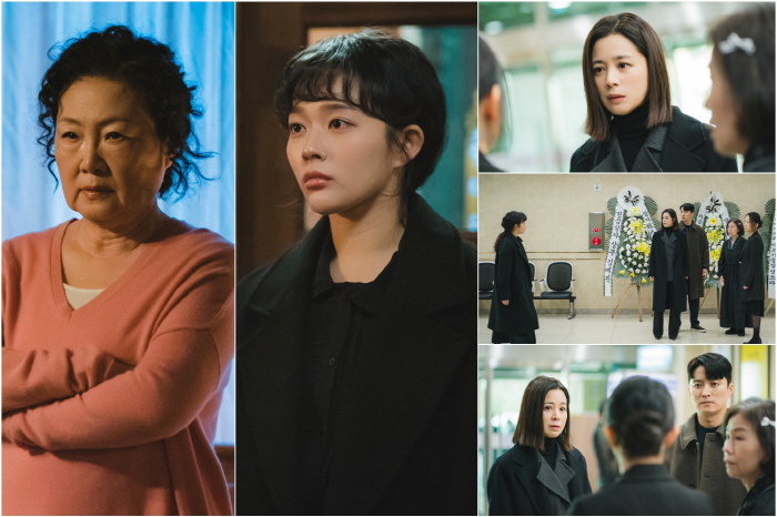 정지소, 결국 전남편 장례식 찾는다 ('수상한 그녀')