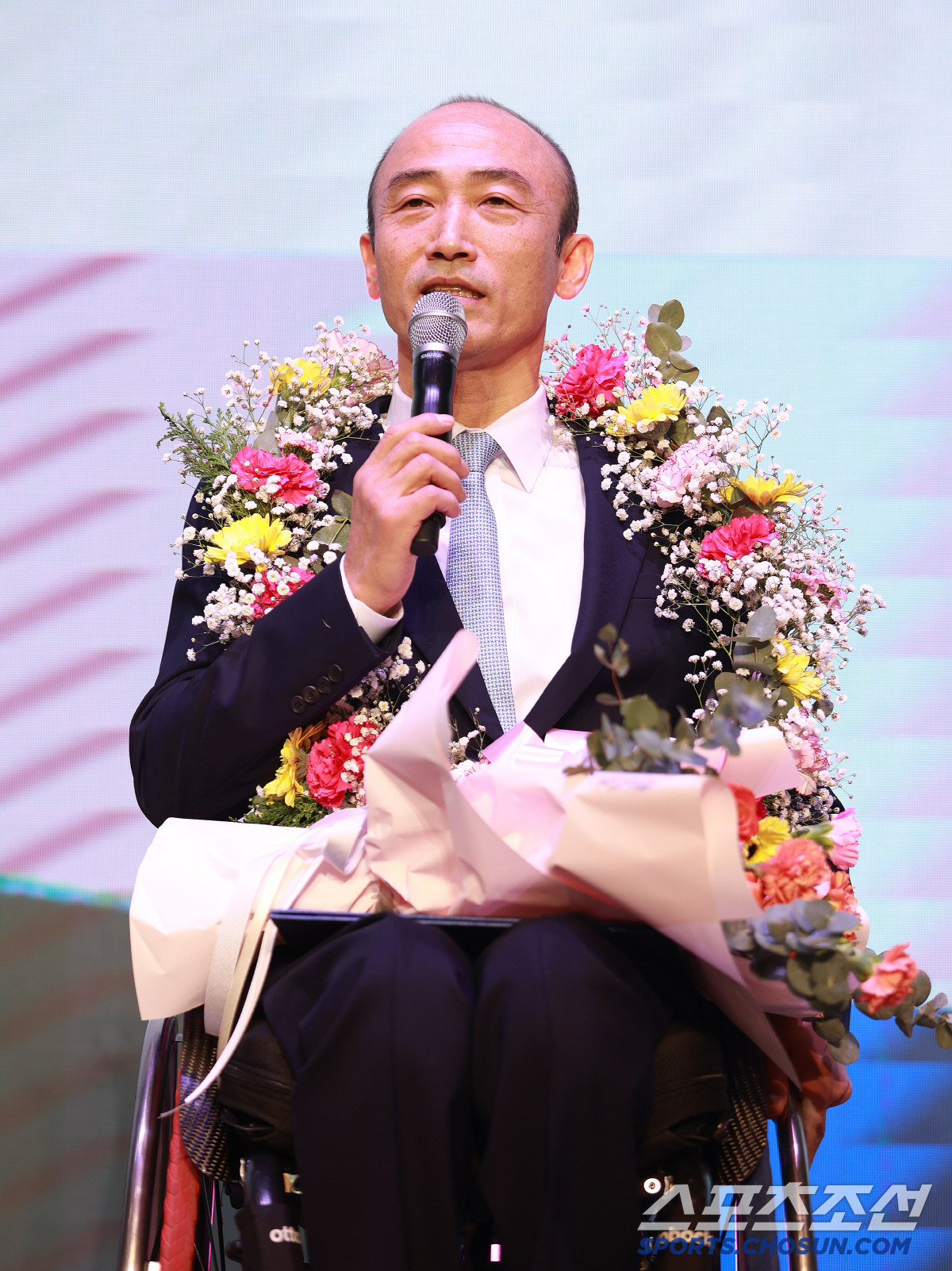 '압도적 재선'정진완 장애인체육회장"韓3대 체육단체장 모두 올림픽·패럴림…
