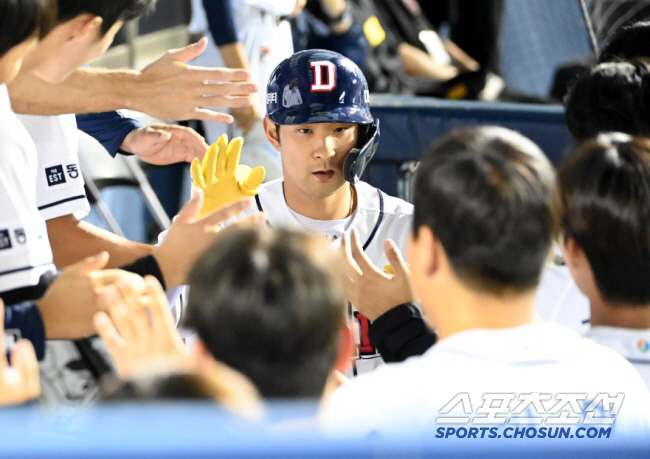 "강승호, 20개 더 칠 수 있다" 이승엽 감독이 확신한 재능→3루 가서…