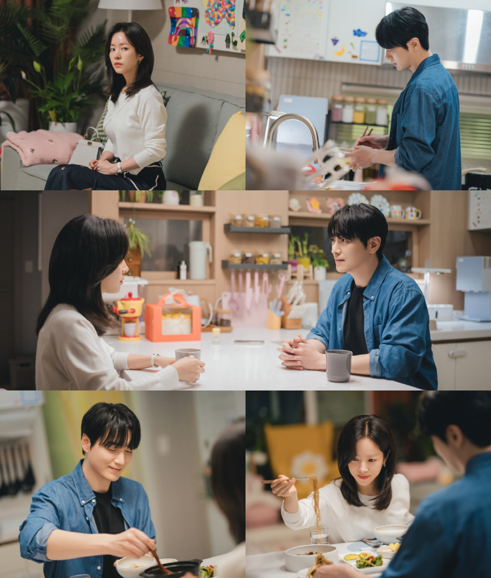 '나완비' 한지민♥이준혁, 어른 로맨스는 역시 달라..키스 후 '홈 데이…