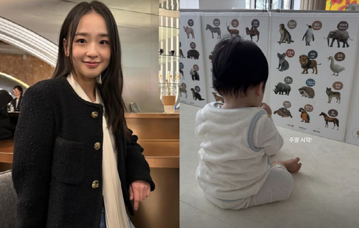 손연재, 72억 단독주택서 주말 육아 시작..훌쩍 큰 아들