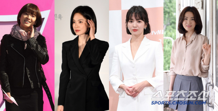 [SC초점] “그녀가 하면 다르다” '숏컷' 아이콘 송혜교, 16년 만 …