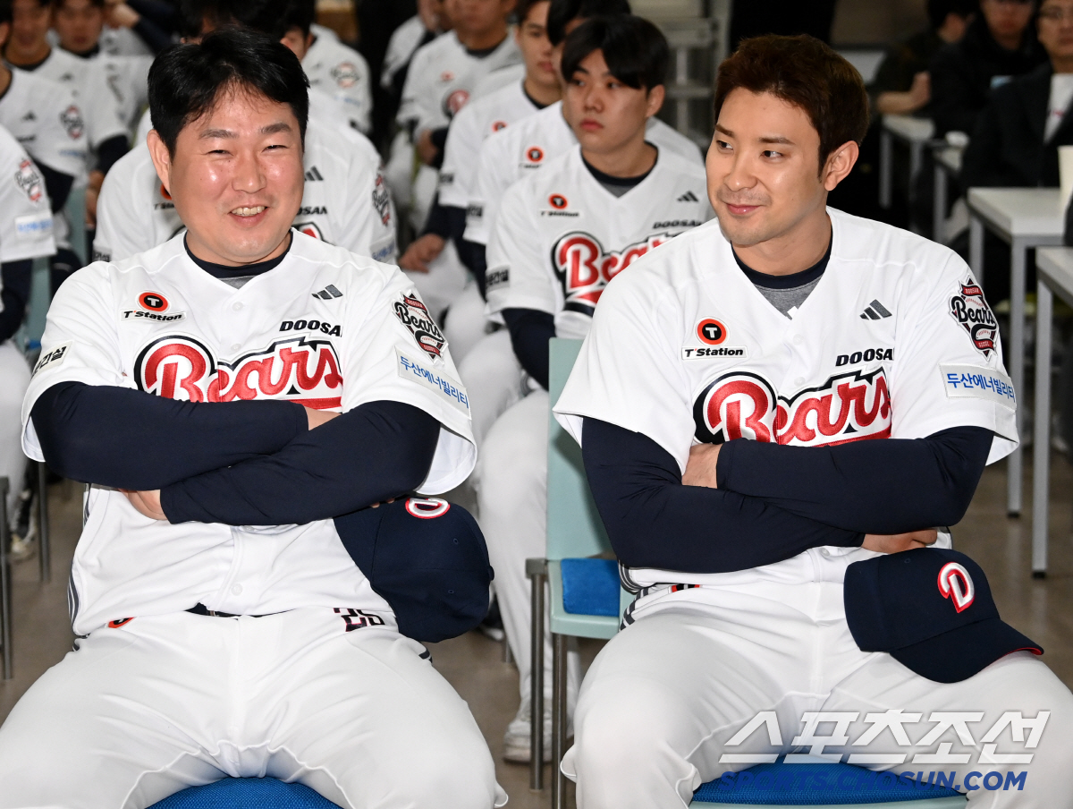 두산, 이것 하나만은 꼭 바꾸자! → 이승엽 감독·박석민 타코·양의지 주…