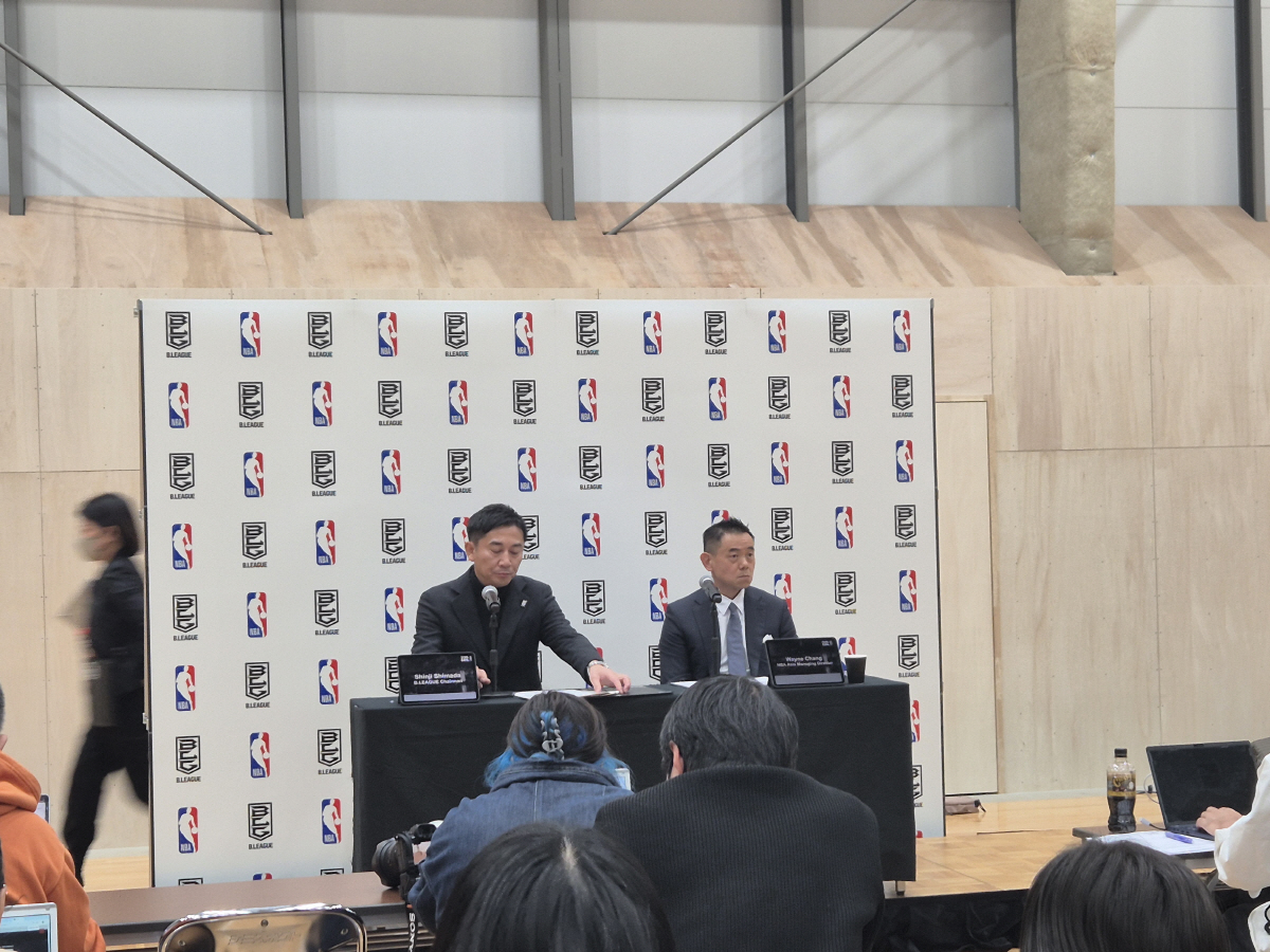 제자리 걸음 KBL, 광속질주 B리그. NBA 전략제휴. NBA 진출 초…