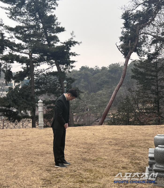 "그리운 조양호 회장님,저 왔습니다" 유승민 대한체육회장 당선인의 비공식…