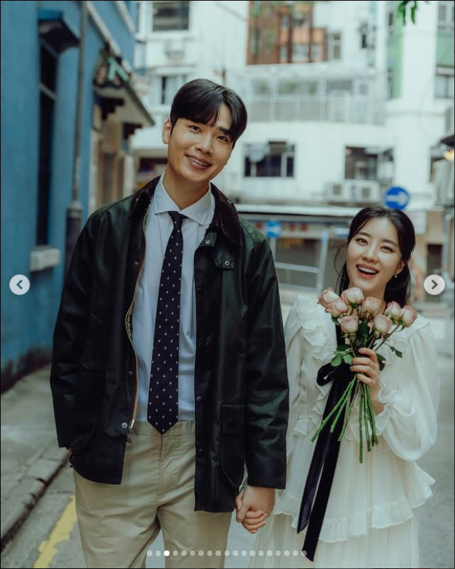레인보우 노을, 4월 결혼 깜짝 발표...훈남 예비신랑과 키스도 당당하게…