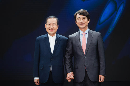 [공식] '손석희의 질문들' 유시민 작가 vs 홍준표 대구시장 맞토론…'…