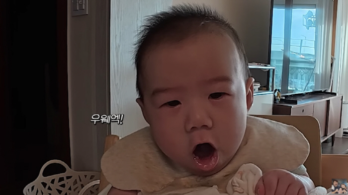 강재준子, 엄마표 첫 이유식에 헛구역질...♥이은형 "만든 사람 서운하게…