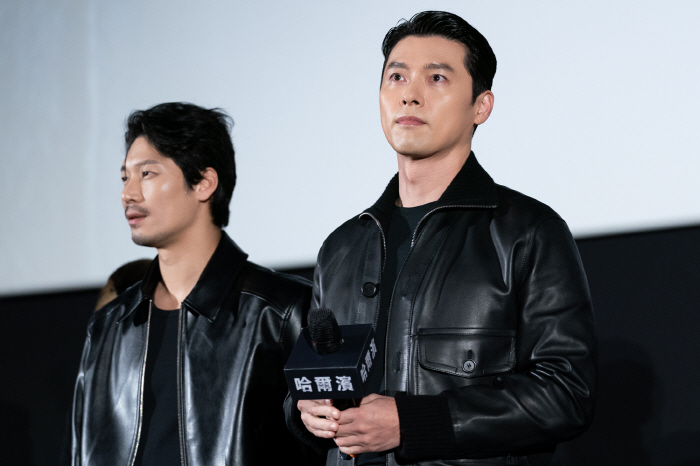 역시 국위선양 비주얼…현빈 '하얼빈', 대만 현지 프로모션 성료