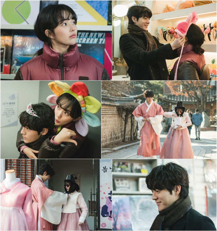20대로 회춘한 정지소, ♥유정후와 한복 데이트…보기만 해도 흐뭇 ('수…