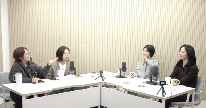 송혜교, 대중목욕탕서 사진 요청 들어오면..."탕에 들어가서 얼굴만 내놓…