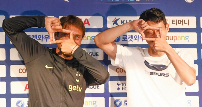 '초대박!' 상처 받은 SON, 콘테 감독이 부른다…또또또 이적설 '이번…