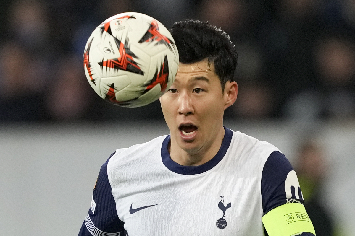 손흥민 시즌 9호골 폭발! 토트넘, 호펜하임 상대로 2-0 리드…전반전 …