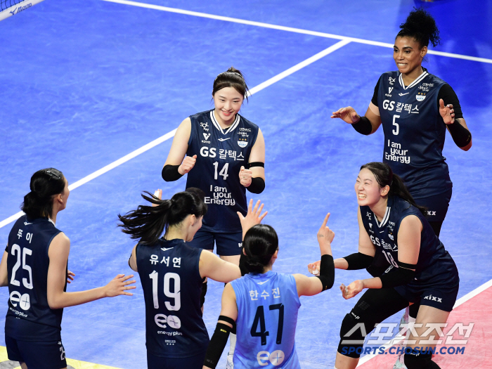 "실전만한 연습은 없다" 실바 42득점! GS칼텍스, 146분+풀세트 혈…