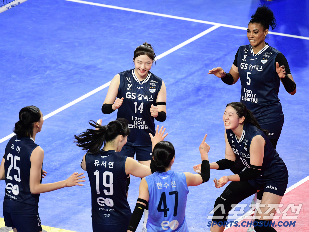 "실전만한 연습은 없다" 실바 42득점! GS칼텍스, 146분+풀세트 혈…