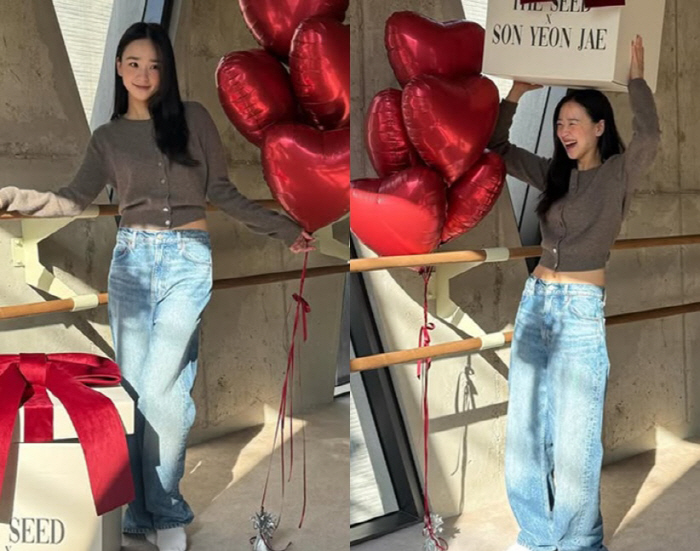 '아들맘' 손연재, 새댁의 완벽한 몸매 "명절 엄마들 파이팅"