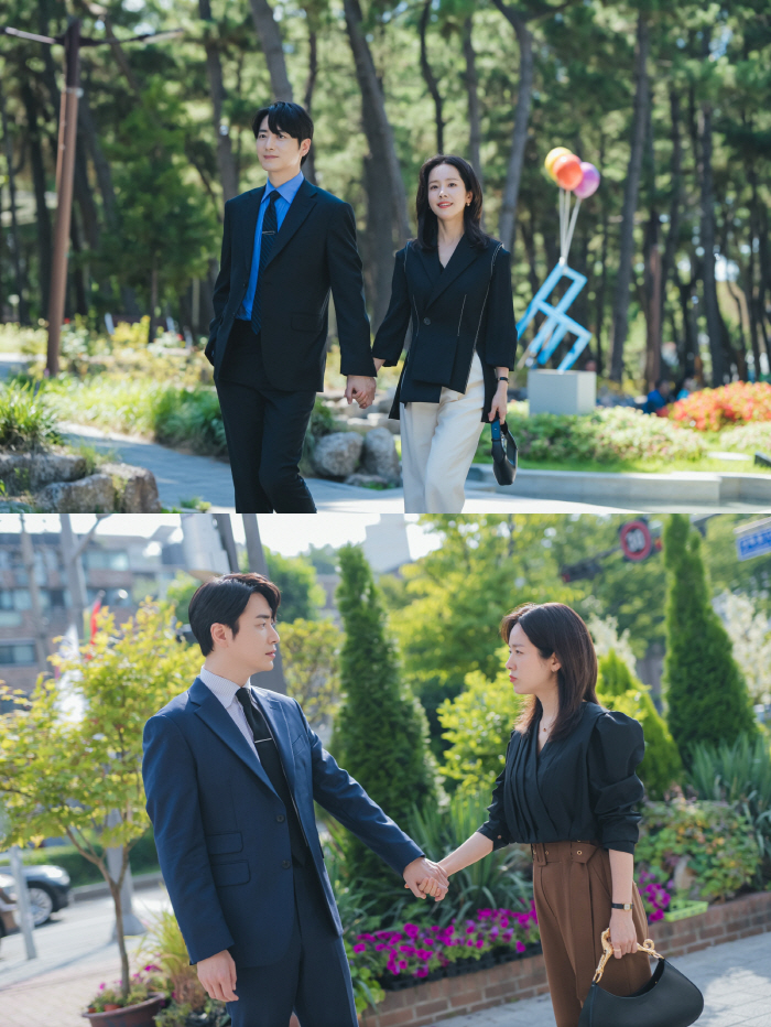 한지민♥이준혁, 설에도 최정훈 눈치보겠네…오늘부터 1일 '달달함 한도초과…
