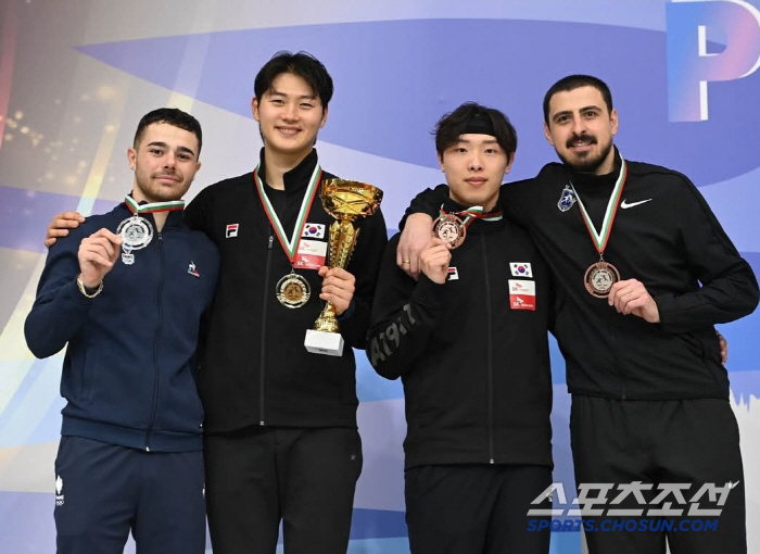 "펜싱황제의 귀환" 오상욱,'현 세계1위' 꺾고 플로보디프월드컵 우승! …