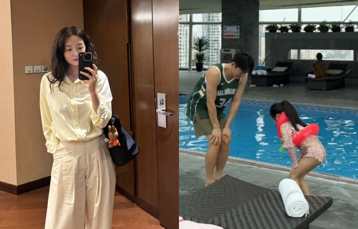 [SCin스타] "하노이 3일차" 김소영, '♥오상진'-딸과 행복한 순간