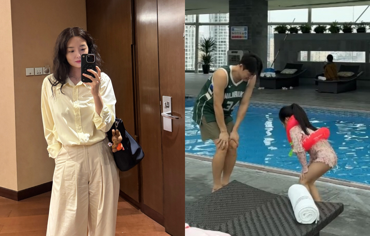 [SCin스타] "하노이 3일차" 김소영, '♥오상진'-딸과 행복한 순간