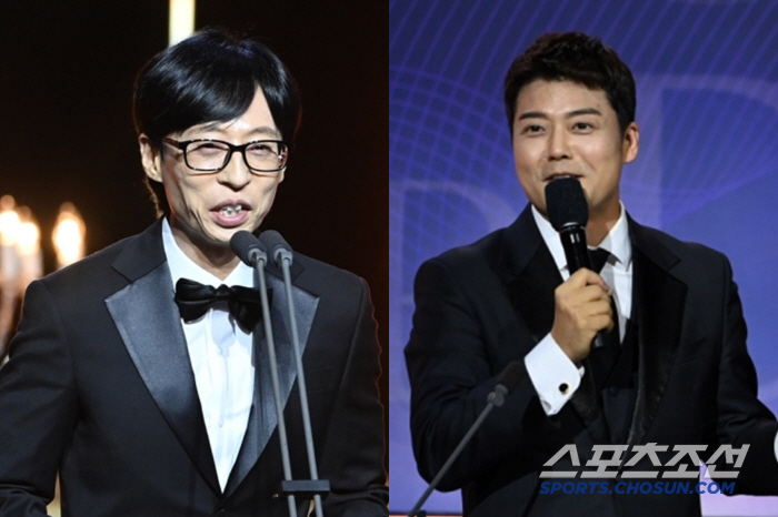 [SC이슈] "유느님이냐, 트민남이냐"…유재석vs전현무, '2024 SB…