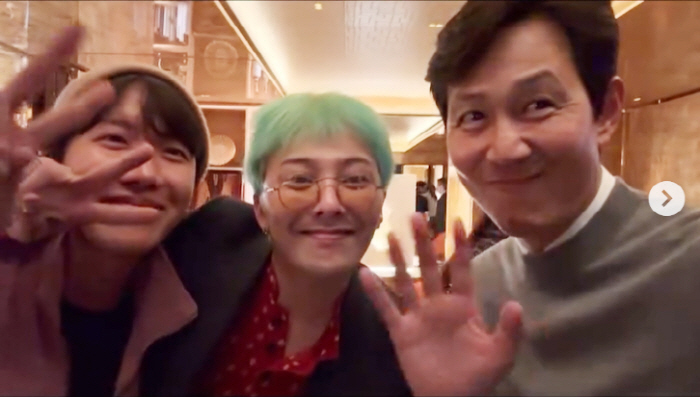 이정재·지디·제이홉, 국위선양 조합 美쳤다..파리에서 뭉친 '월클'
