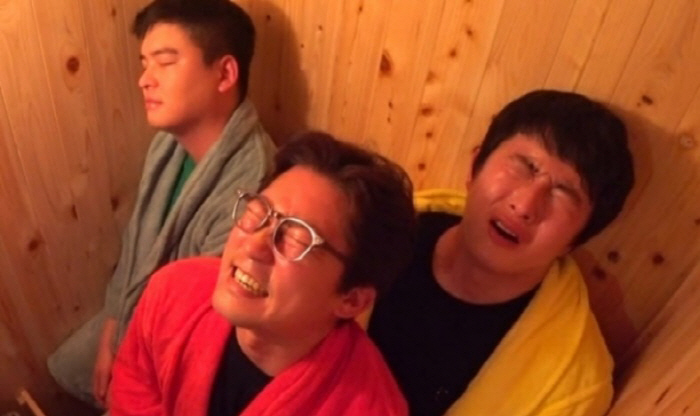 '호장기' 김대호·기안84·이장우, 브라더 샤워까지? 충격의 사우나 현장…