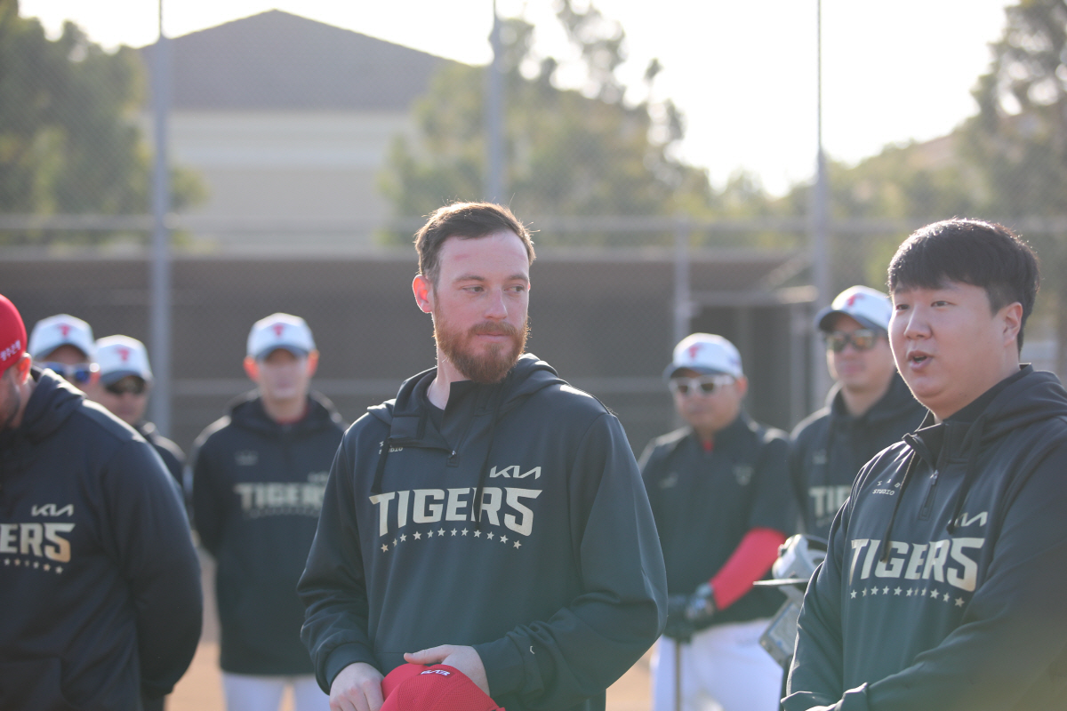 KIA 타이거즈 새 외국인 투수 아담 올러. 사진제공=KIA 타이거즈