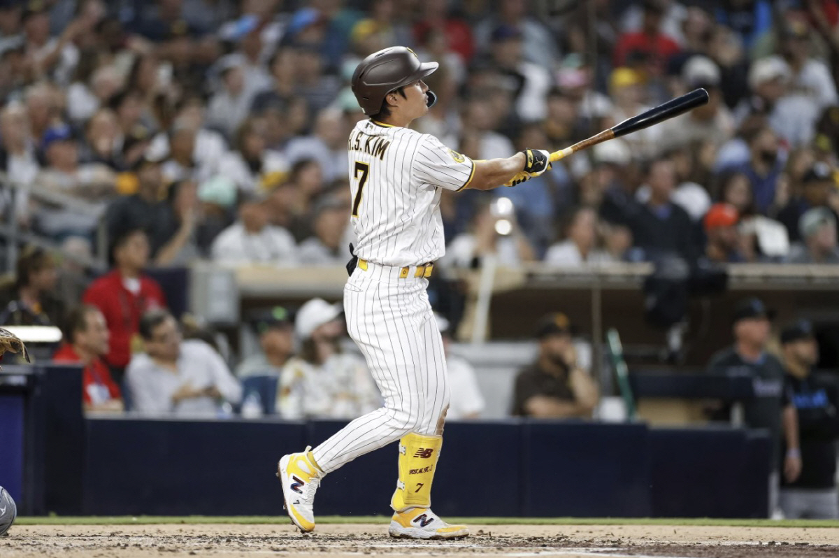 "김하성, 트레이드 데드라인 카드로도 만족", 백투백 WS 우승이 최상이…