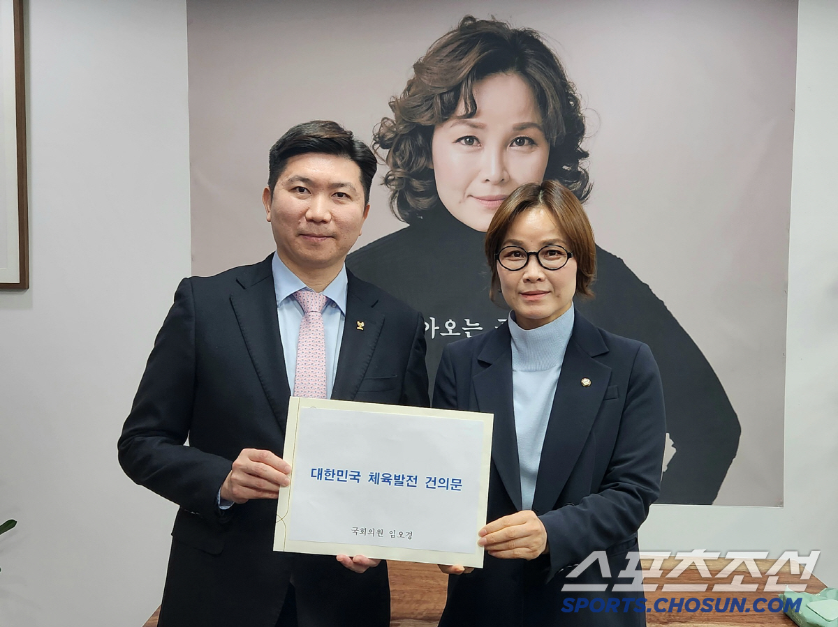 '우생순 레전드'임오경 의원X'탁구 레전드'유승민 대한체육회장 당선인 "…