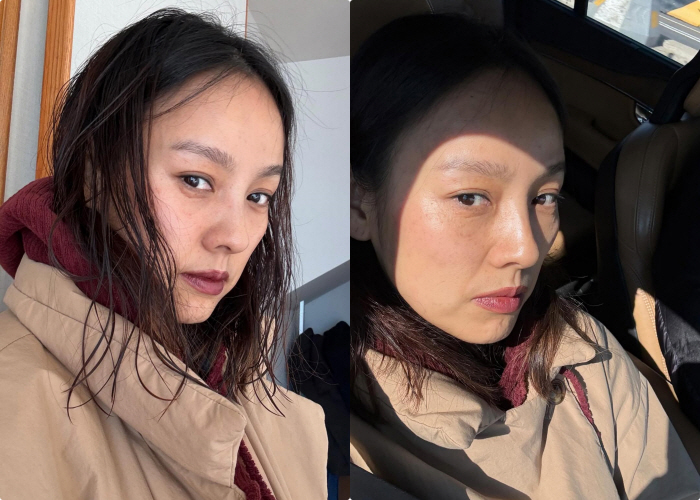 '60억 평창댁' 이효리, 적나라한 민낯 셀카..자연산 콧대가 예술