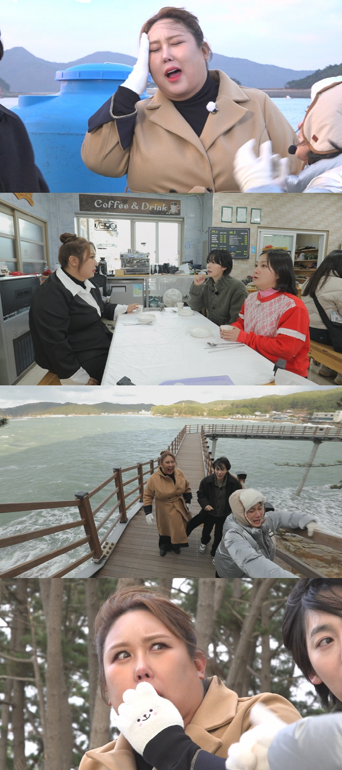 풍자, 영하 8도 매서운 바닷바람에 “얼굴의 모든 실리콘이 다 얼었다!”…
